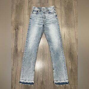 RE/DONE 70s High Rise Skinny Boot Jeans NEW‎ SZ 25